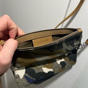 Lacoste Camouflage Crossbody Bag